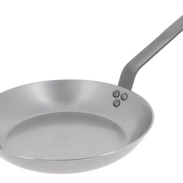 de Buyer - Mineral B Frying Pan - Nonstick Pan - Carbon and Stainless Steel - Induction-ready - 10.25