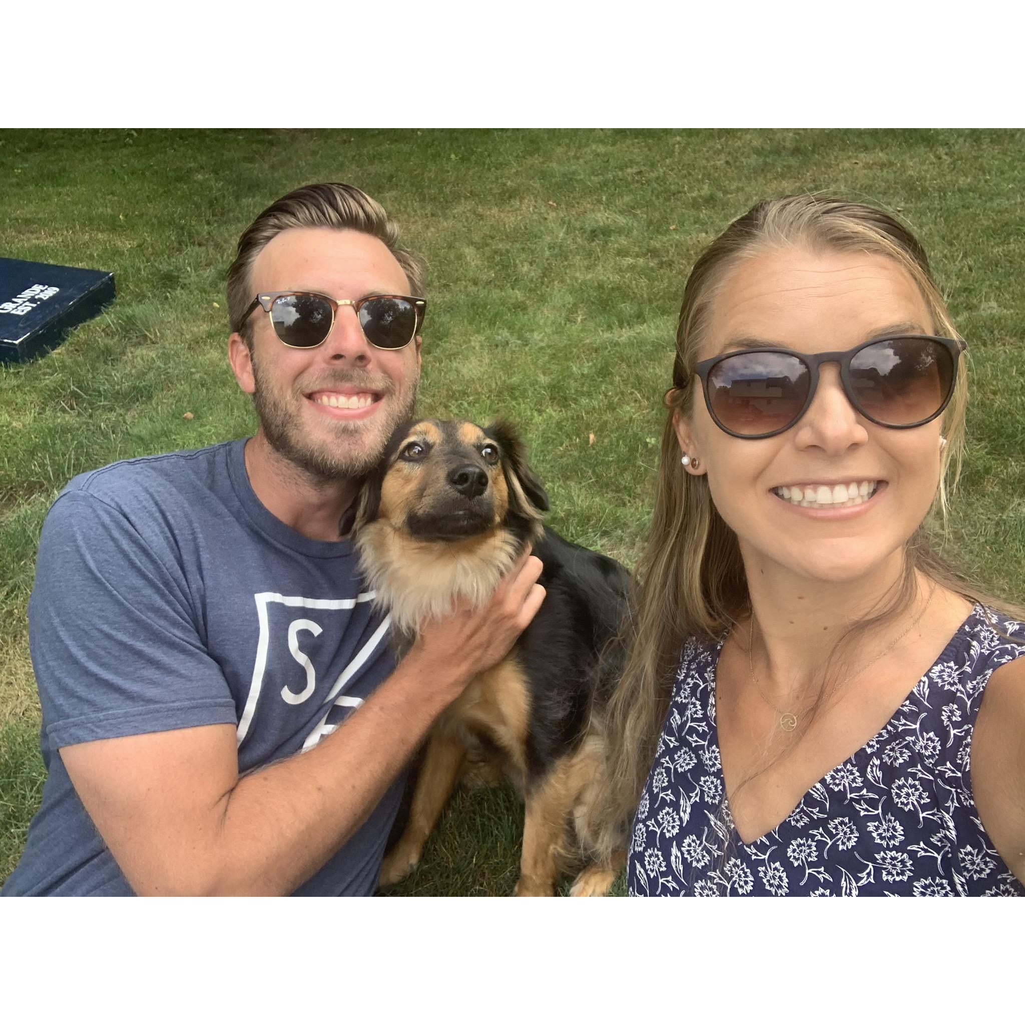 2019 - The year Melissa & Kevin adopted Tukee!
Rhode Island, 2019.