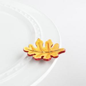 Nora Fleming Leaf Mini, free falling