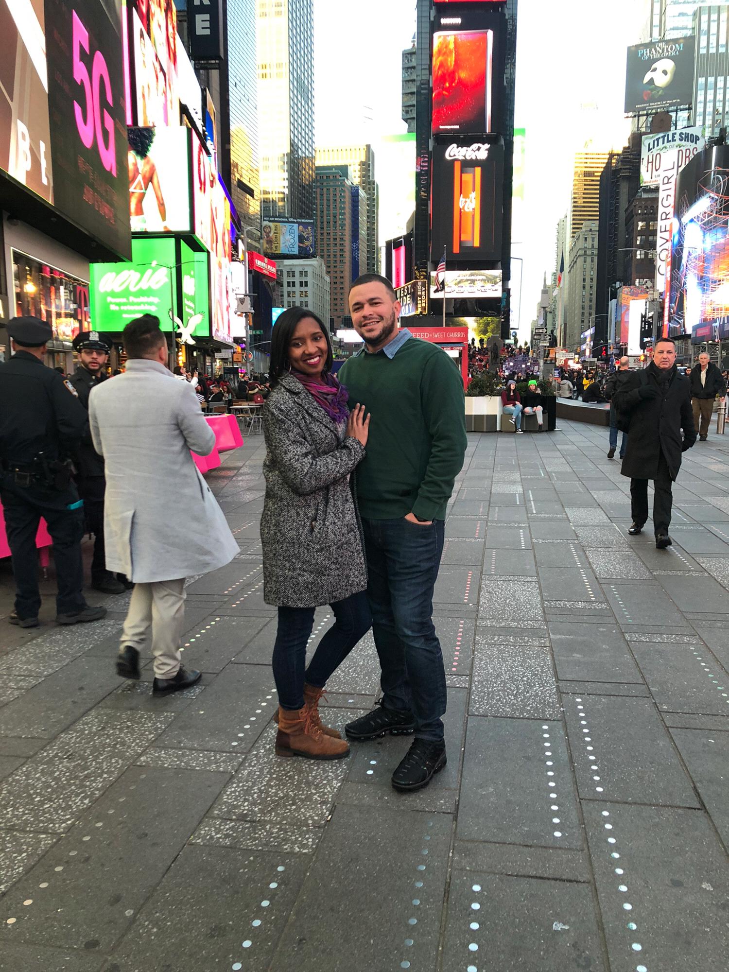 New York wasn’t worth the hype, but they had fun sight seeing together.
