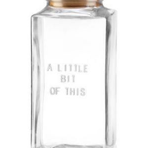 kate spade new york all in good taste "A Little Bit of This" Canister
