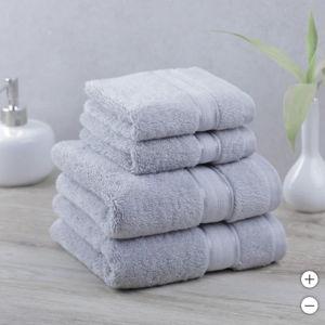 Purely Indulgent 100% Egyptian Cotton Hand Towel and Washcloth Set