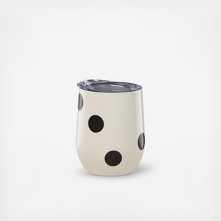 Deco Dot Wine Tumbler