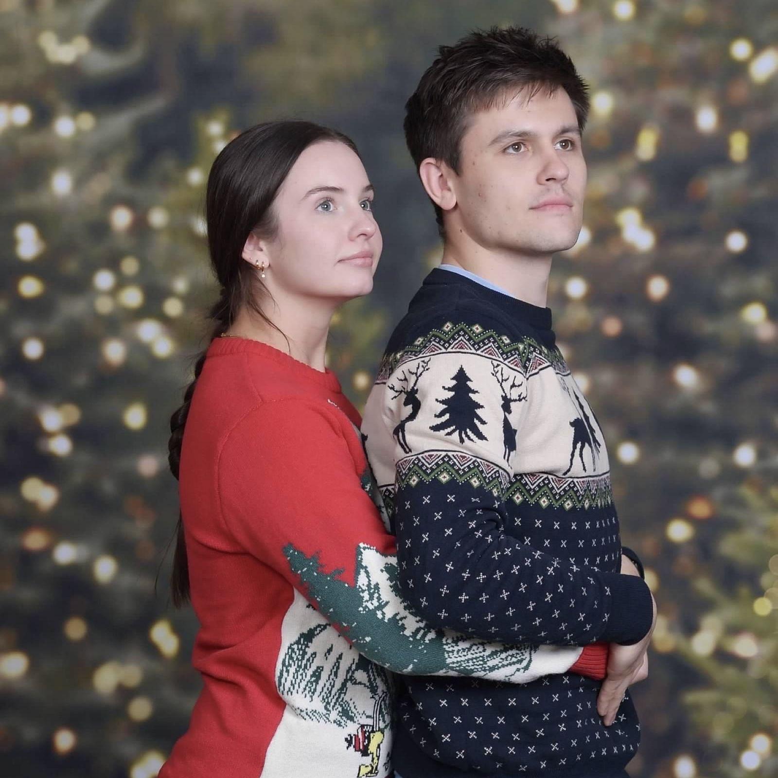 Smith family Christmas photos. The first of many!