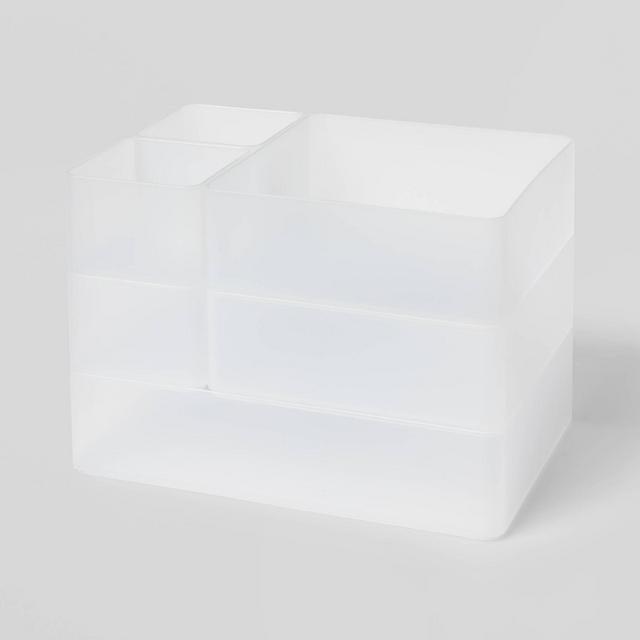 4pc Fridge & Pantry Bin Storage Set Clear - Brightroom™