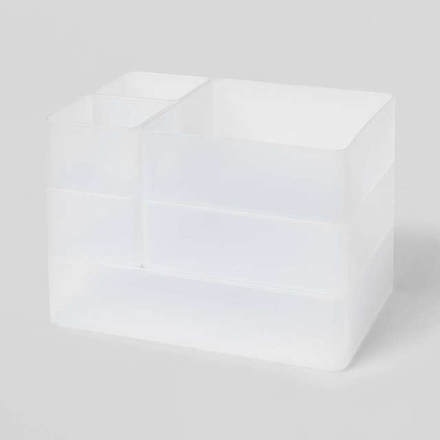 6pc Plastic Drawer Organizer Clear - Brightroom™