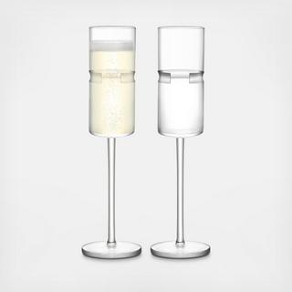Horizon Champagne Flute, Set of 2