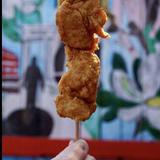 Late Night "Chicken on a Stick" Chevron
