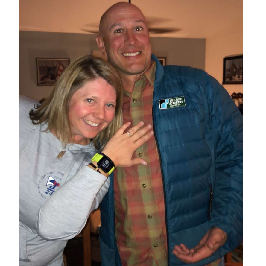 Hey everyone we are engaged! Taken after we came home from Tampa and Mexico