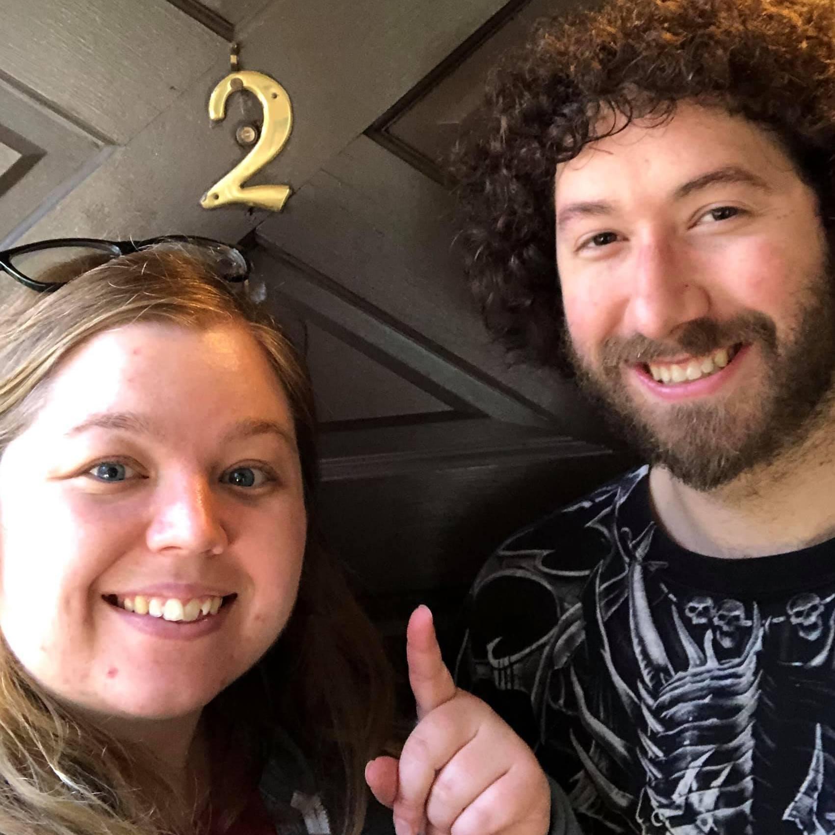 Our first place together in Martinez, CA!