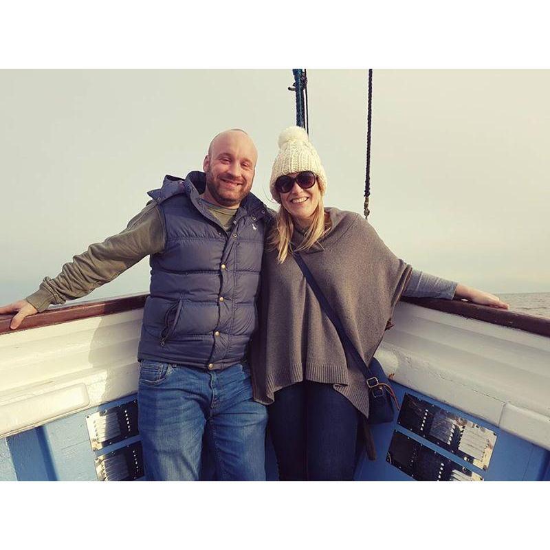 Our First photo (Courtesy of Aoife!)