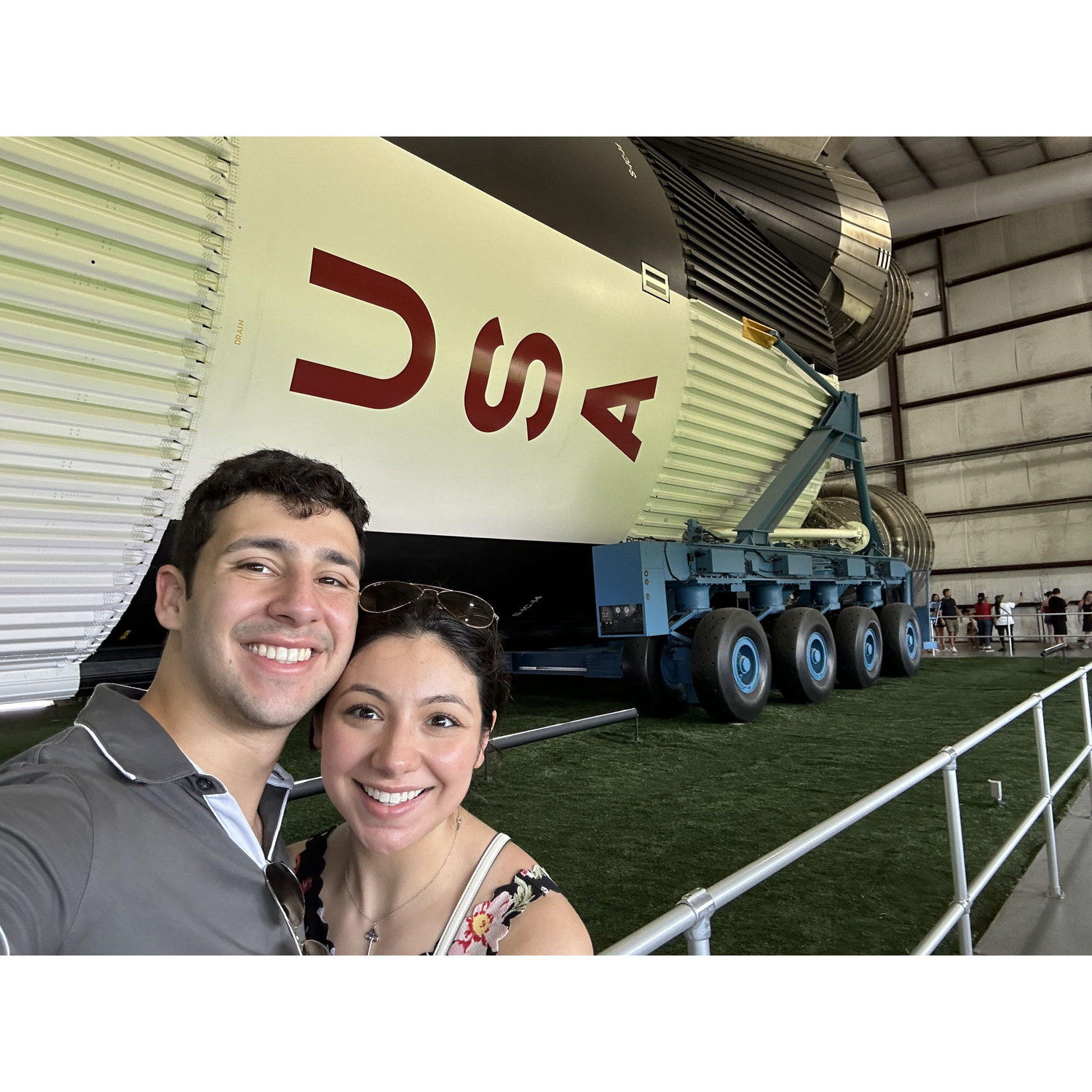 Visiting NASA