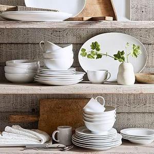 PB Classic Rim Dinner Plate, Set of 4