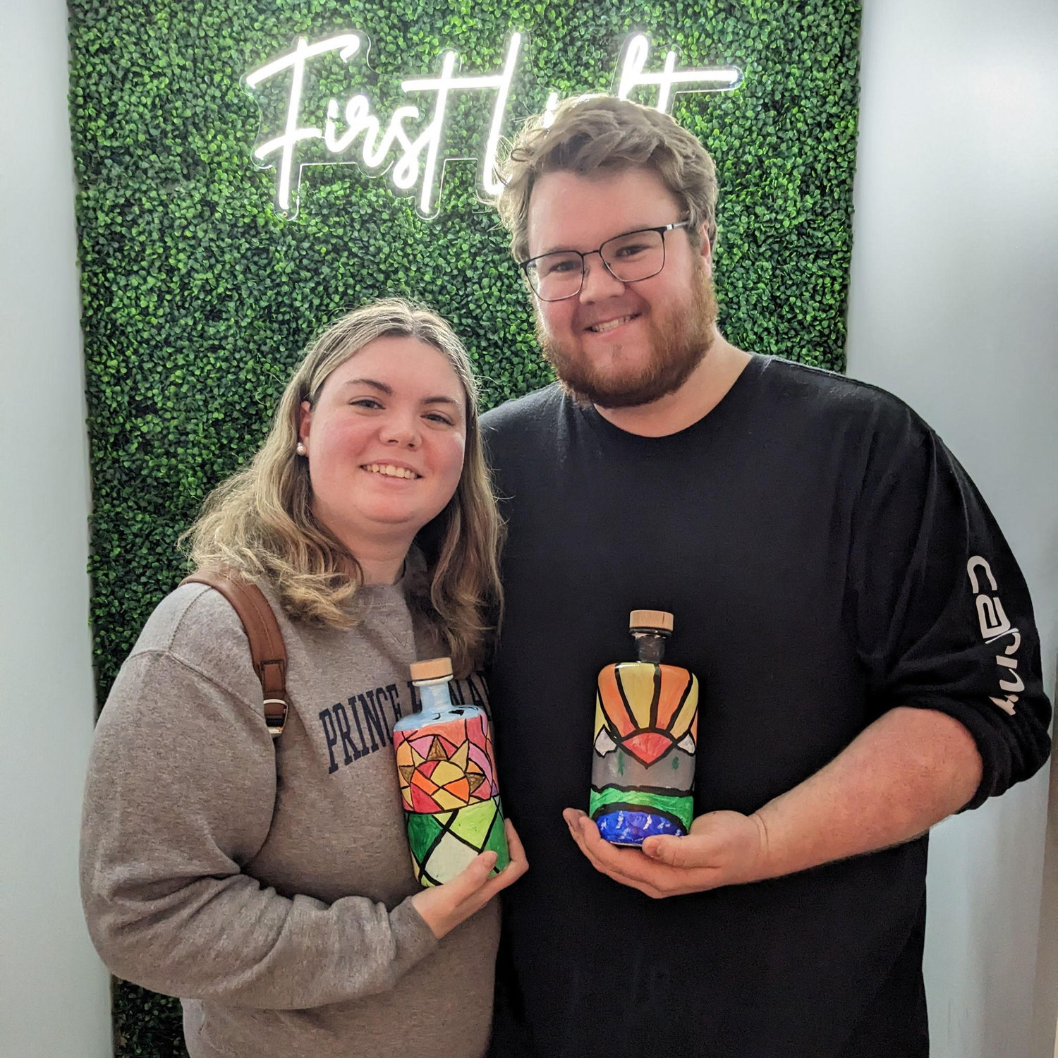 Paint and sip at First Light Distillery
