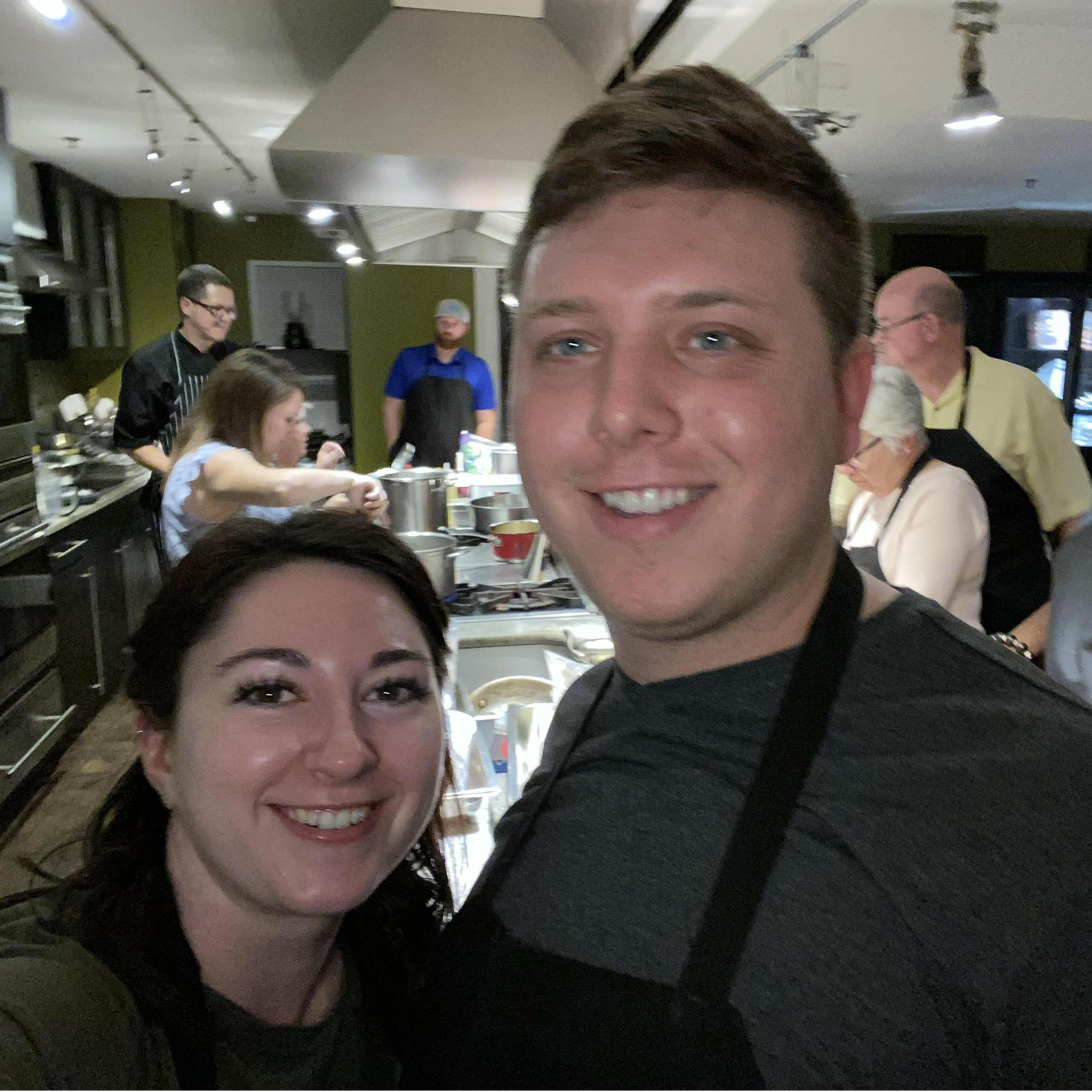 March 11, 2020; Cooking class in Savannah, Georgia