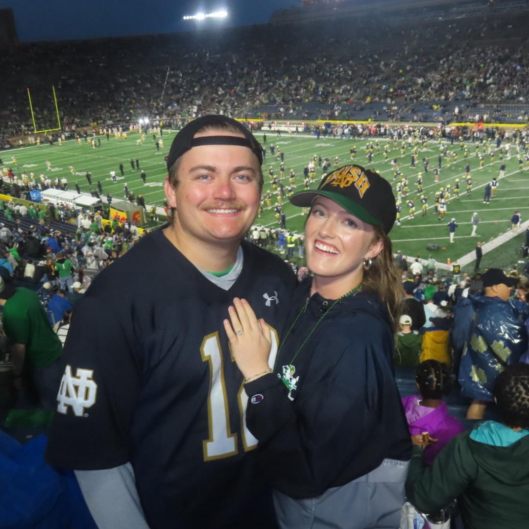 Lots of Notre Dame games together!