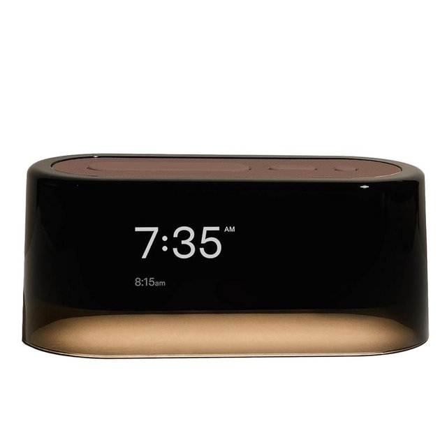 Loftie Alarm Clock with Sound Machine – Smart Alarm Clock with Light, White Noise, Bluetooth Speaker, Night Light Sound Machine, 100+ Sounds, Blackout Mode, No WiFi Mode, Optional Subscription -Coffee