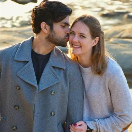 Beautiful engagement photos taken by Kristina Hamel.