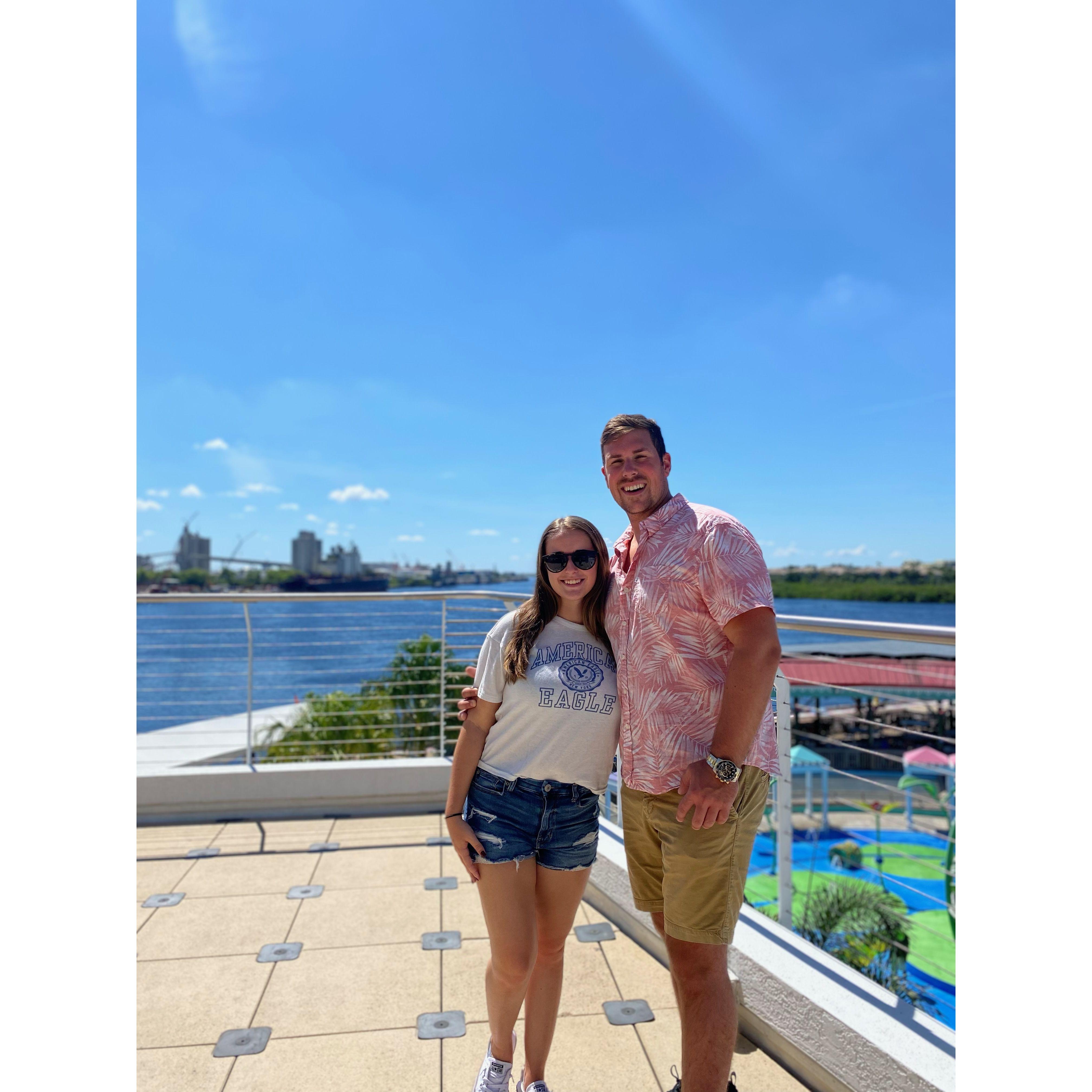 On a family vacation