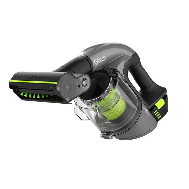 Gtech Multi MK2 Cordless Handheld Vacuum Cleaner with Powered Brush Bar - Mulitple Attachments - Perfect for Home, Stairs, Cars, and More - Rechargeable 22v Li-ion Battery - Lightweight (3.5 lbs.)