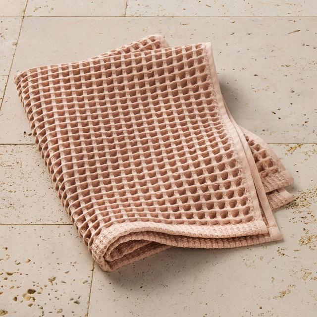 Waffle Hand Towel Clay - Casaluna™