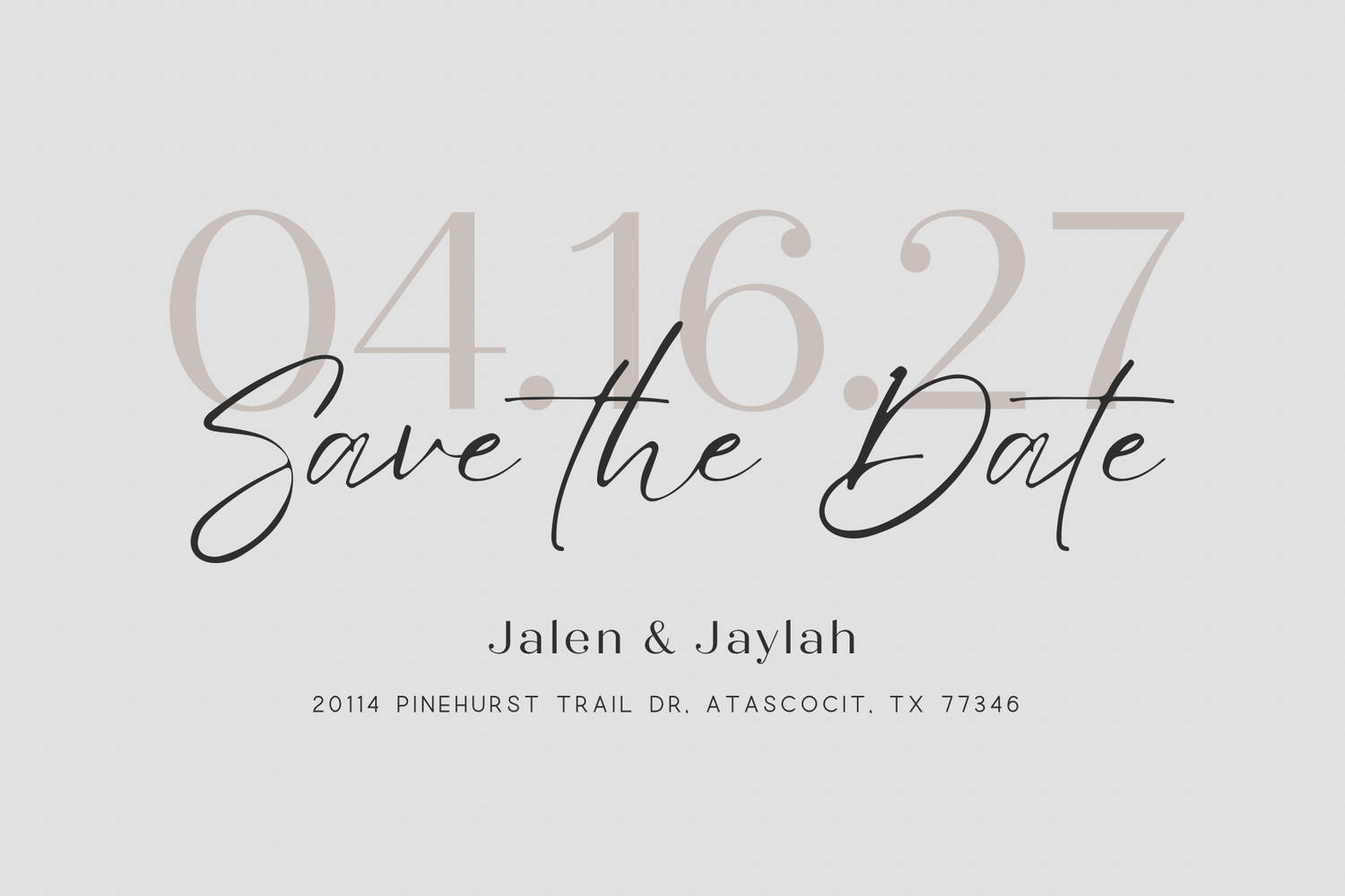 The Wedding Website of Jaylah James and Jalen Odom