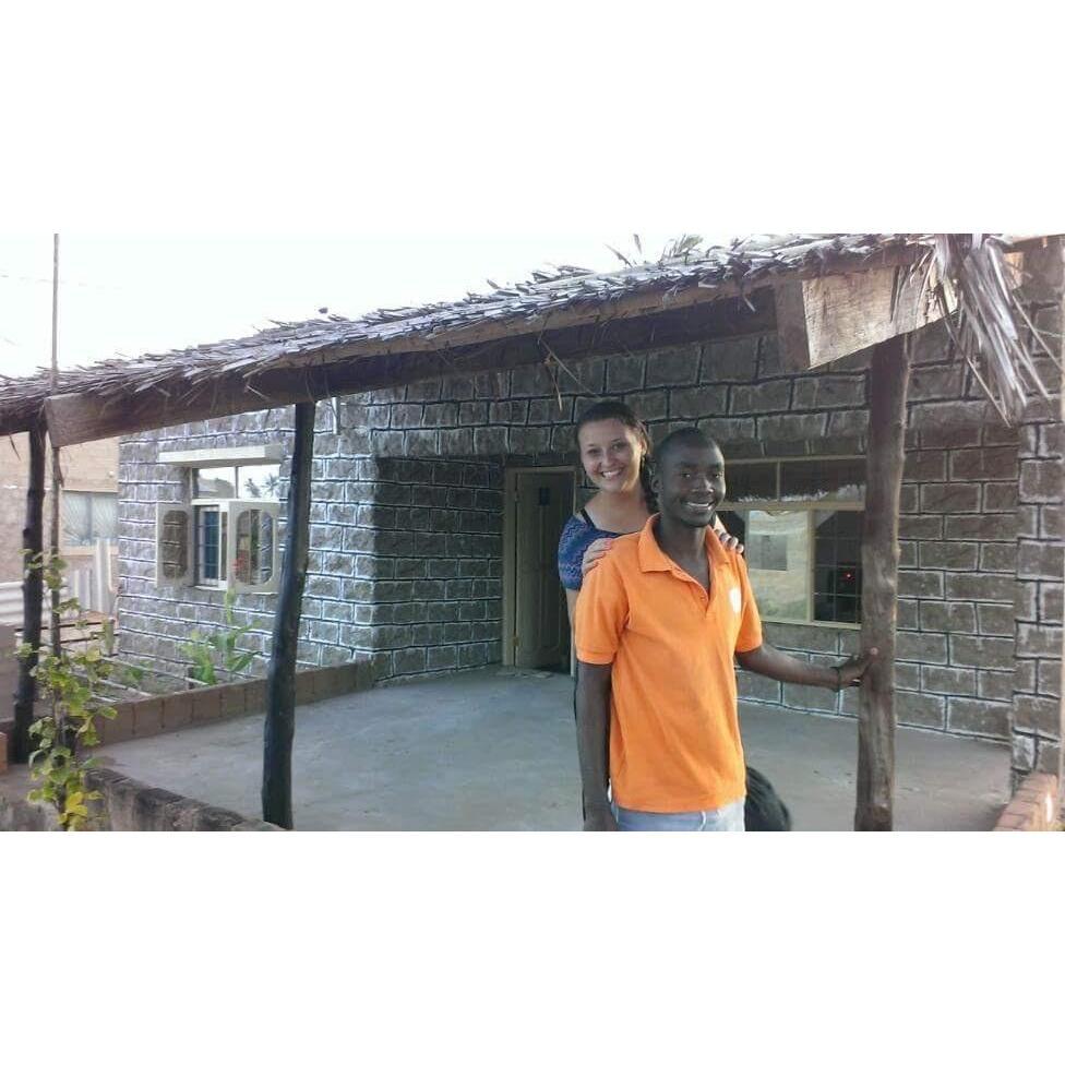 Benny's house in Pemba, Mozambique
