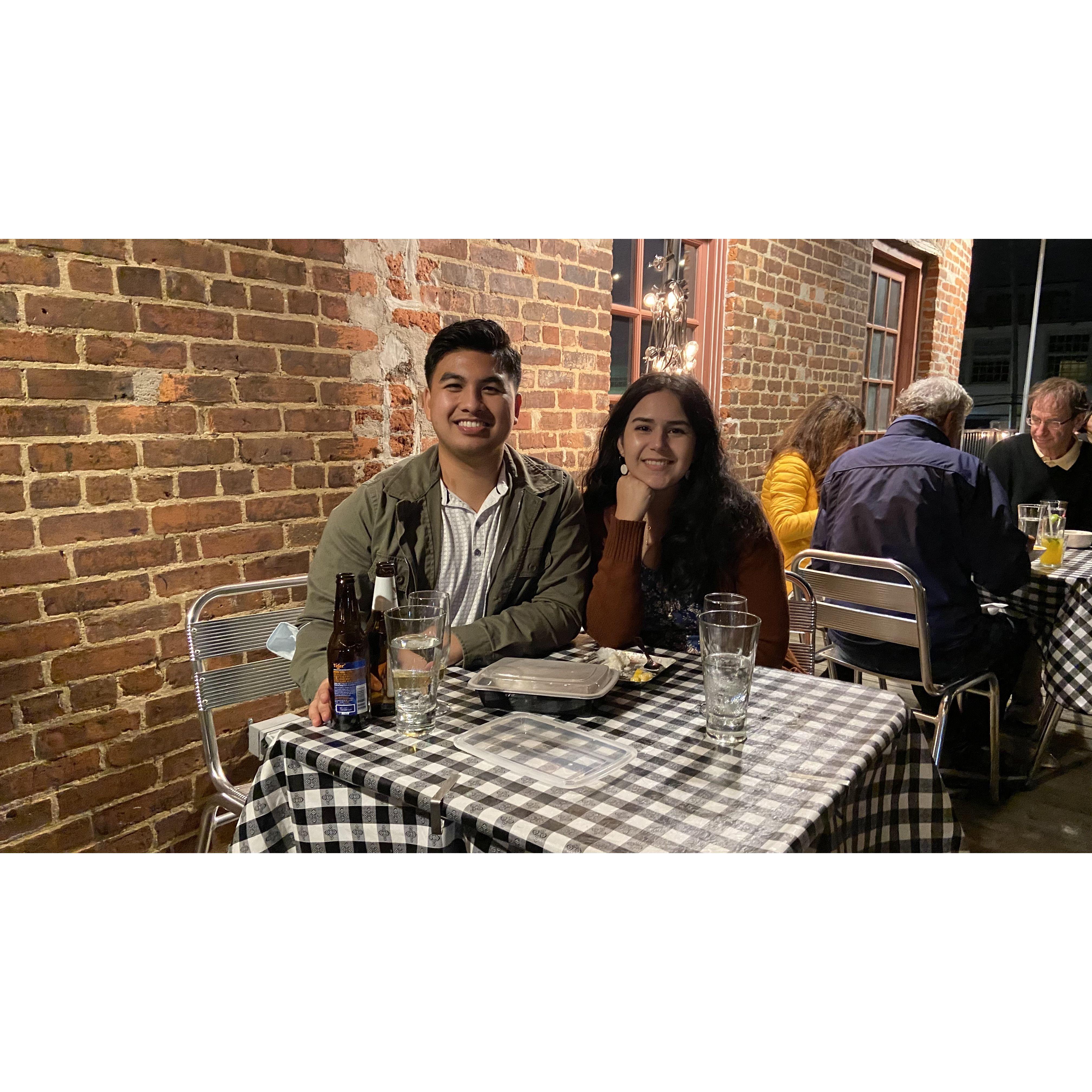 Our first “date” date