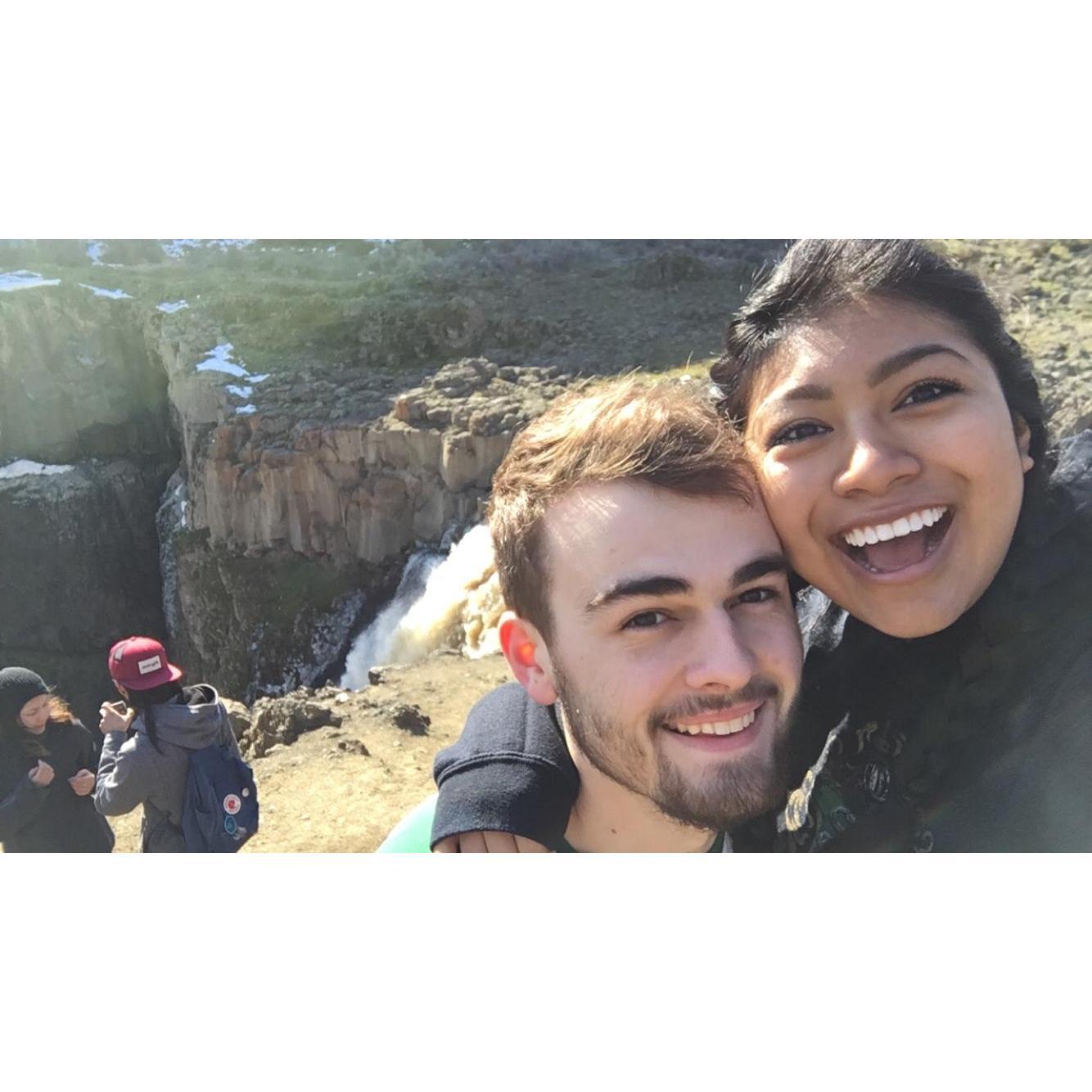 Our first picture together :)