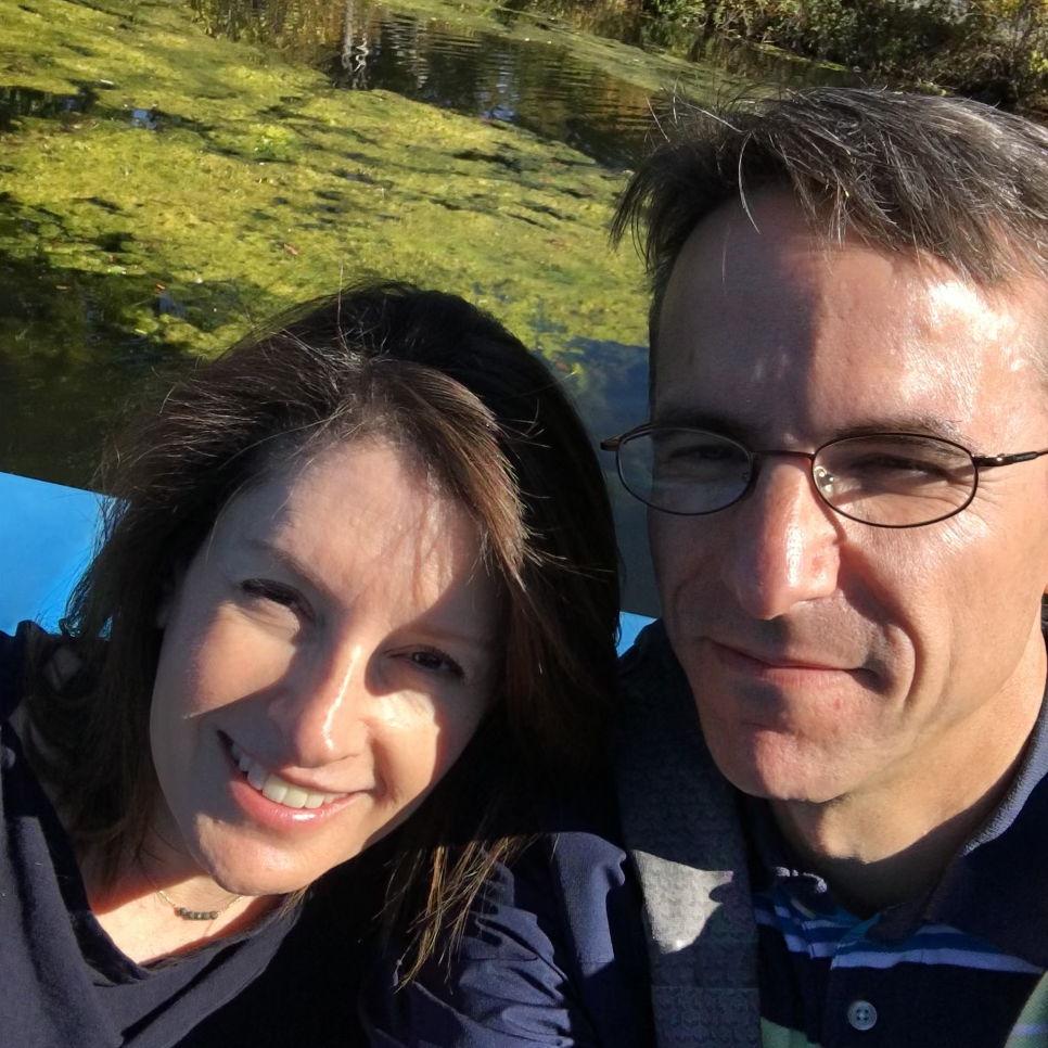 Verona Park, on a Swan paddle boat - 10/11/2015
