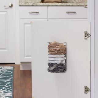 Cabinet Door Trash Bag Holder