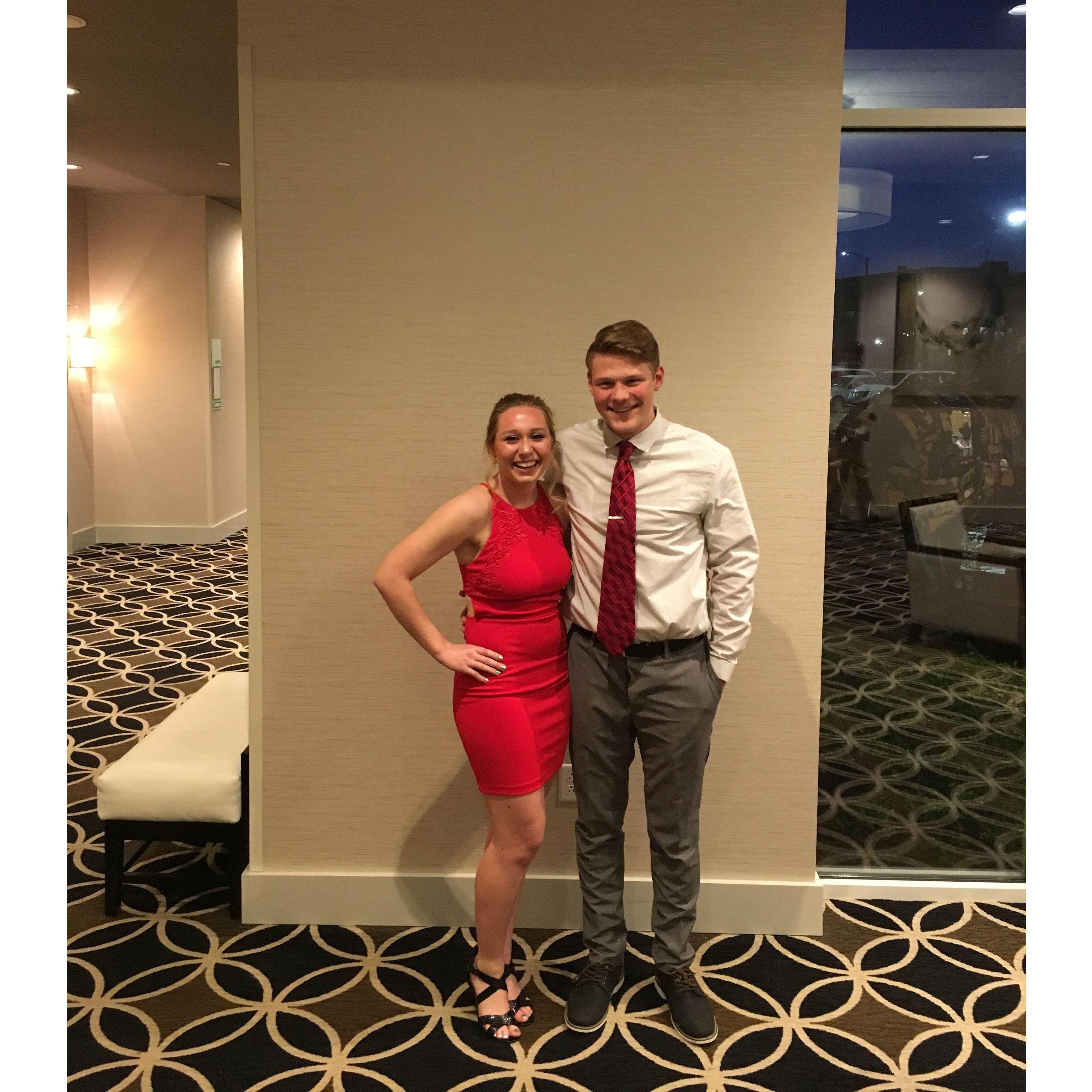 We went to a Eureka College formal.