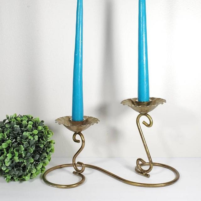 Vintage Candelabra 2 Arm Taper Candle...