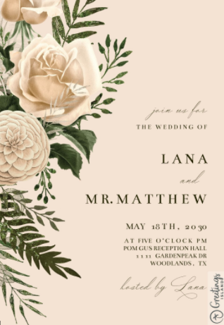 The Wedding Website of Lana Gulani and Matthew Gray Gubler
