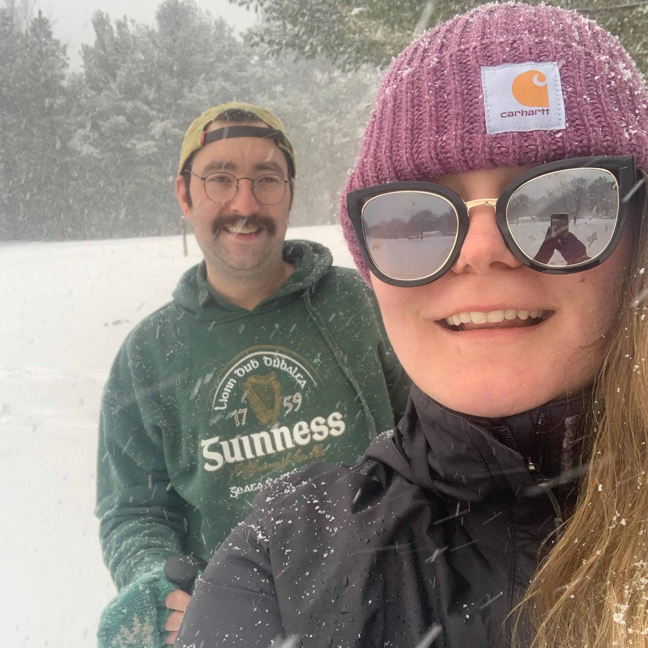 Snowshoeing, 2021