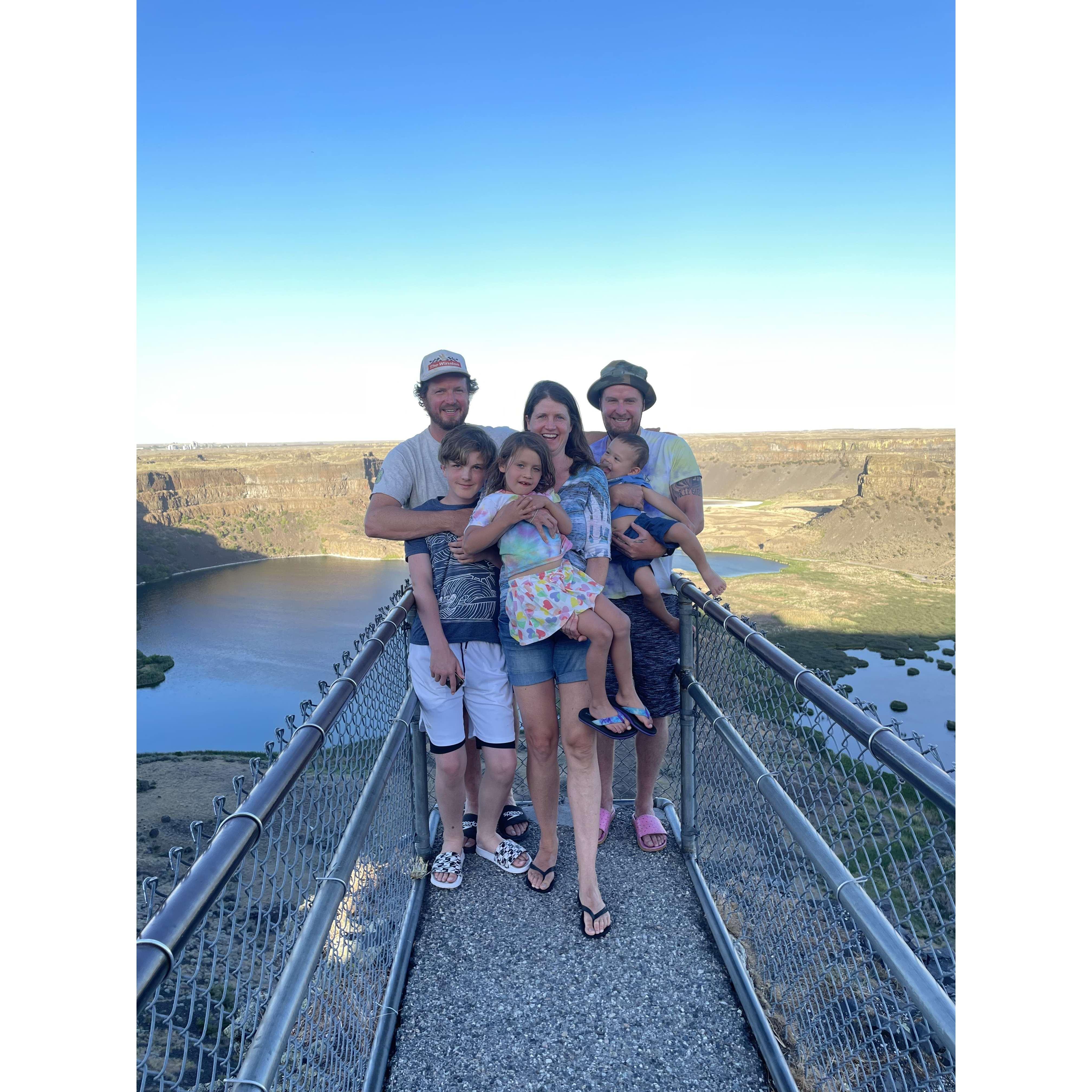 The Mccoy siblings and their children.