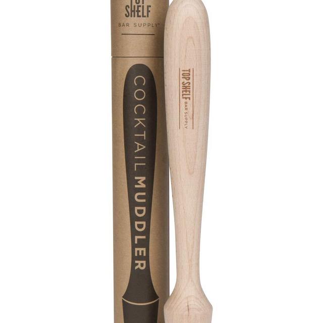 Extra Long Cocktail Muddler - Professional Size 12" Drink Muddler (Hardwood)