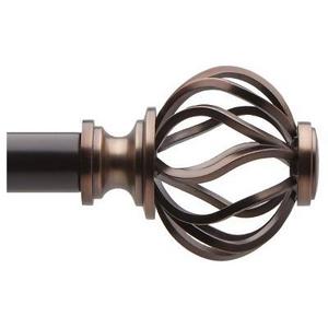 Loft by Umbra - Cagio Curtain Rod Bronze Cloud Set 3/4" (36"x66") Loft By Umbra ™