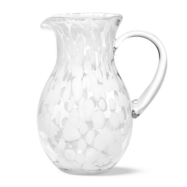 Aerin White Confetti Pitcher