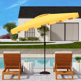 Zimmerman Rectangular Market Umbrella