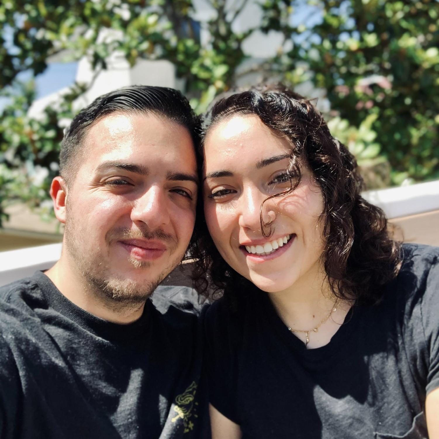 June 2020: Our first date and also our first vacation- we ventured outside to go to Mission beach together for the first time. We still love going there for our San Diego vacations :)
