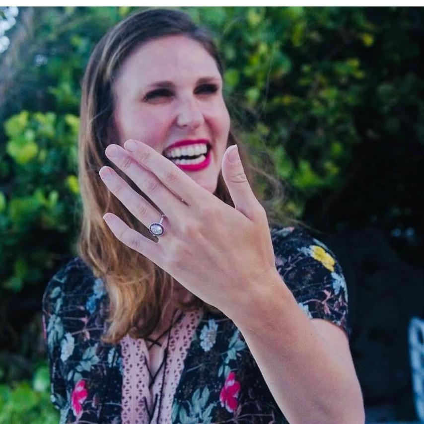Paul designed that ring himself. The man has taste!