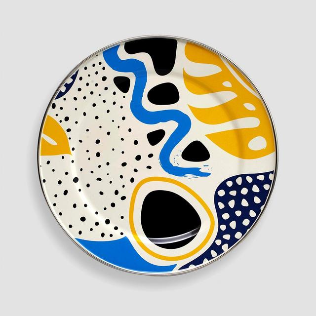 Enamel Serving Plate