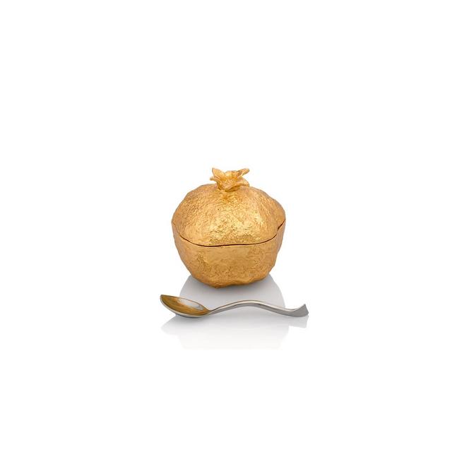 Michael Aram Pomegranate Mini Pot w/Spoon