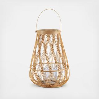 Sienna Bamboo Lantern with Handle