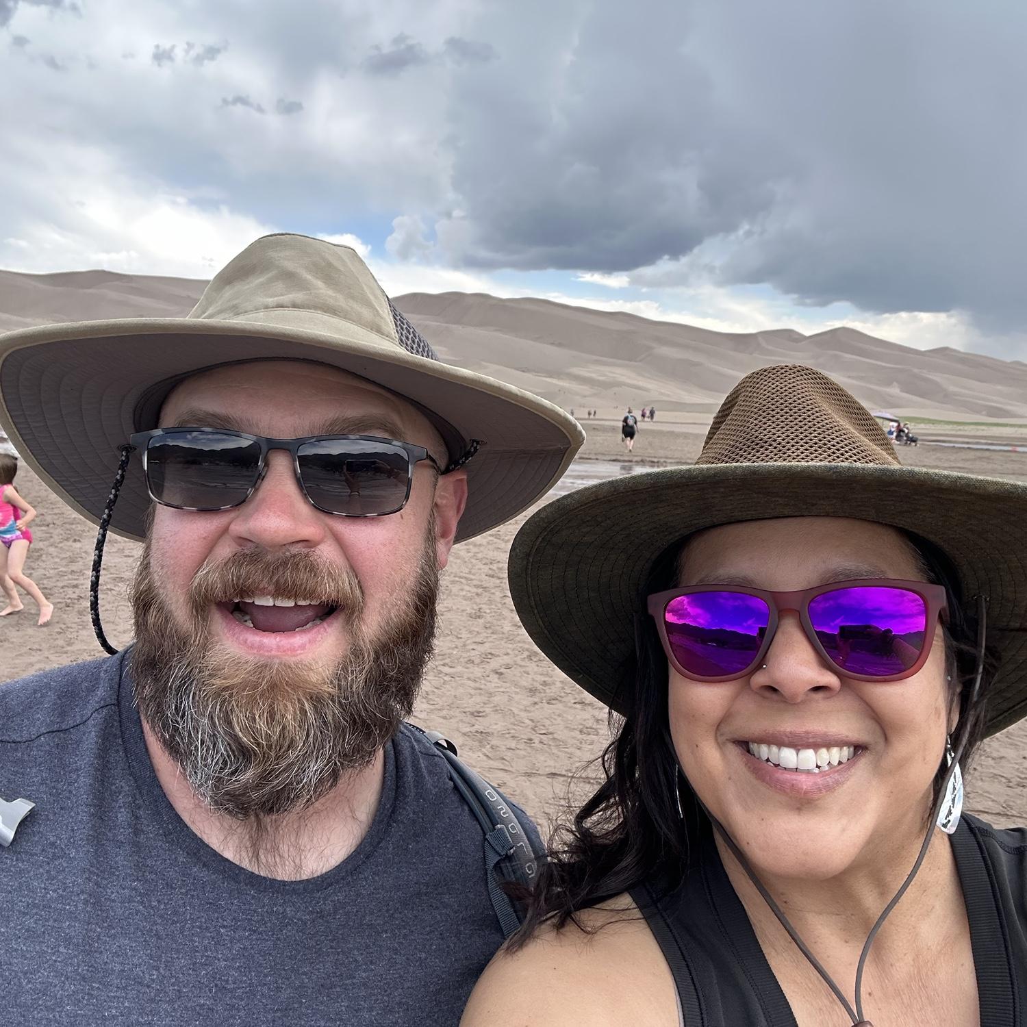 Sand dunes