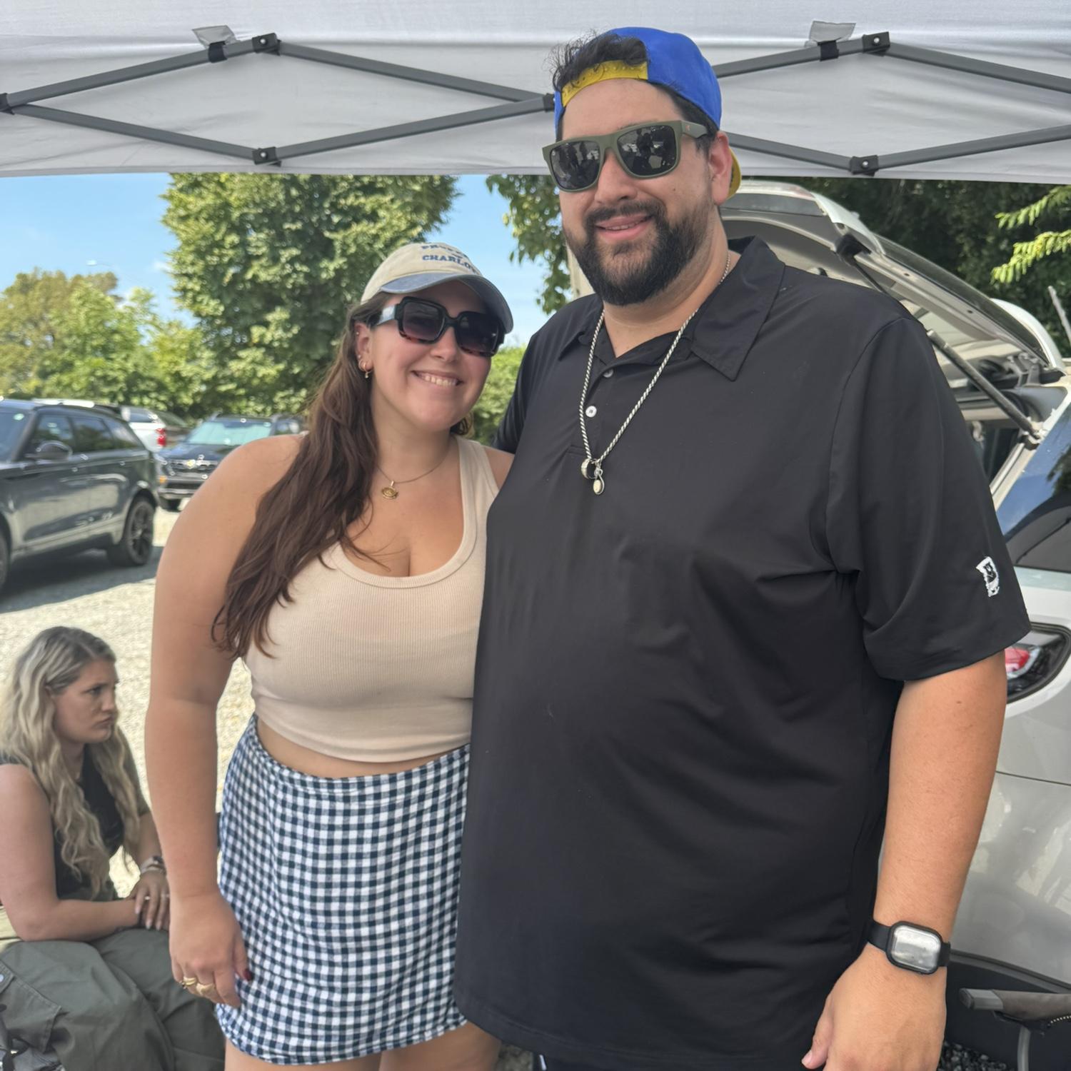 Tailgating for the Panthers game!