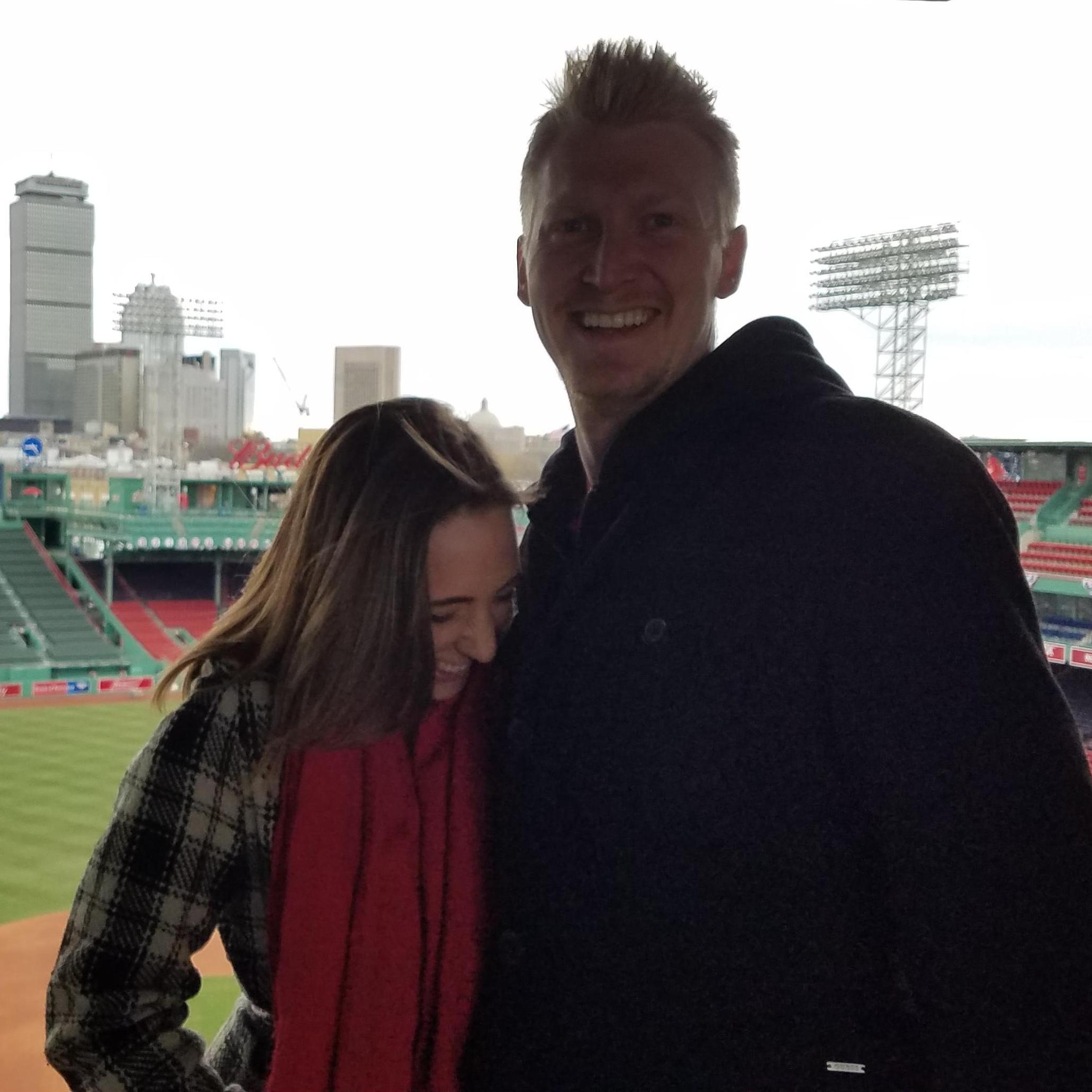 Suprise trip to Boston for Luke's Birthday