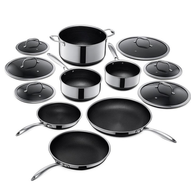 Steel cookware