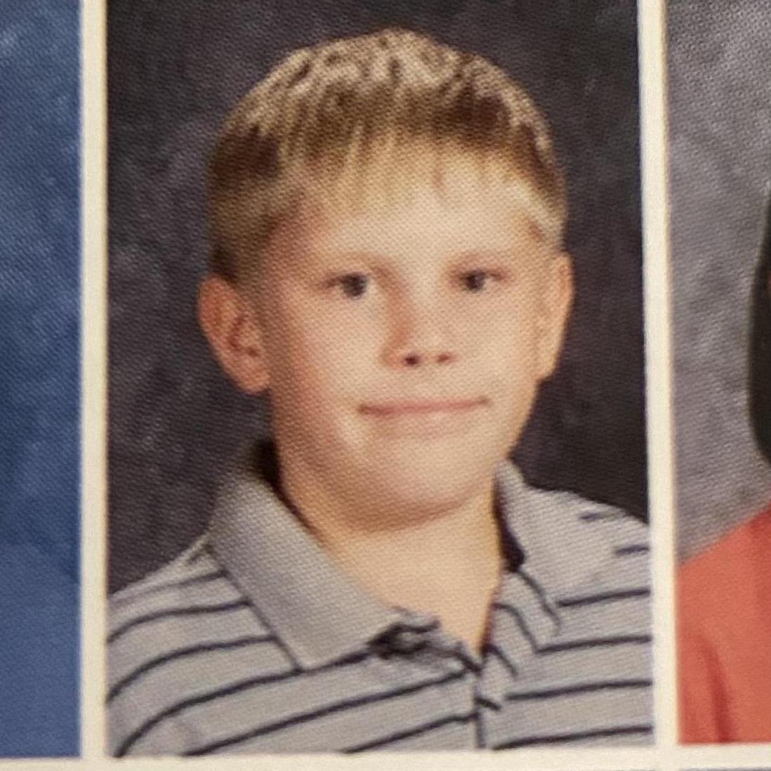 Chris in 6th grade!